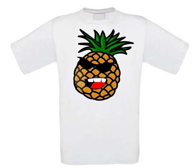 Grappig ananas T-shirt