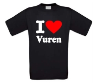 I Love Vuren T-shirt