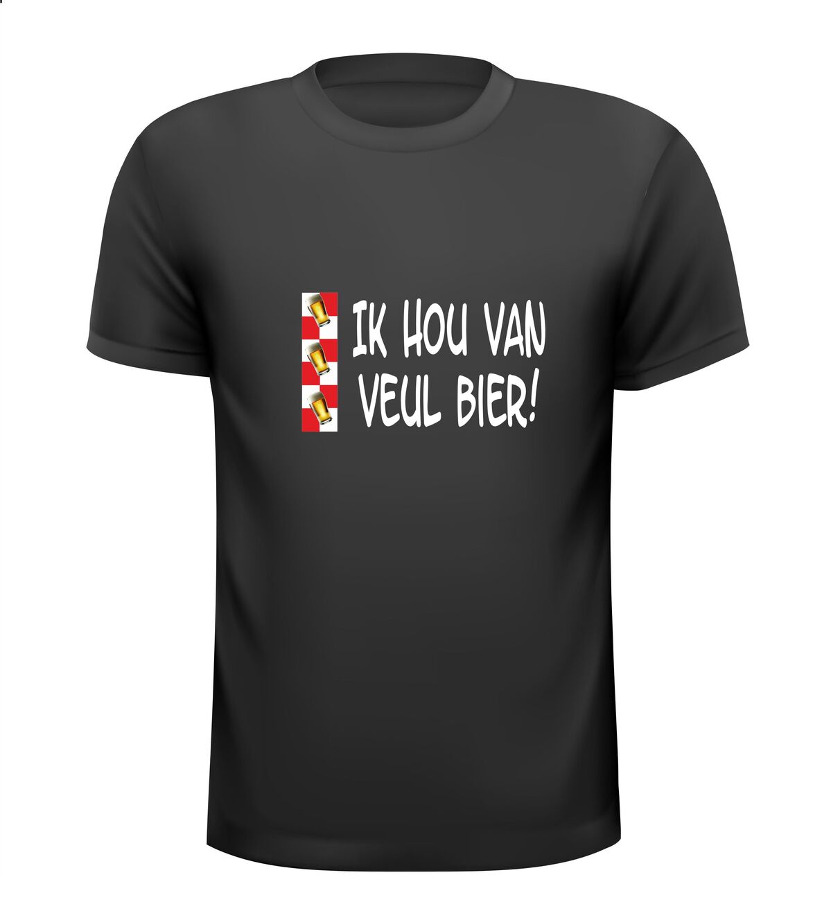 Ik hou van veul bier T-shirt