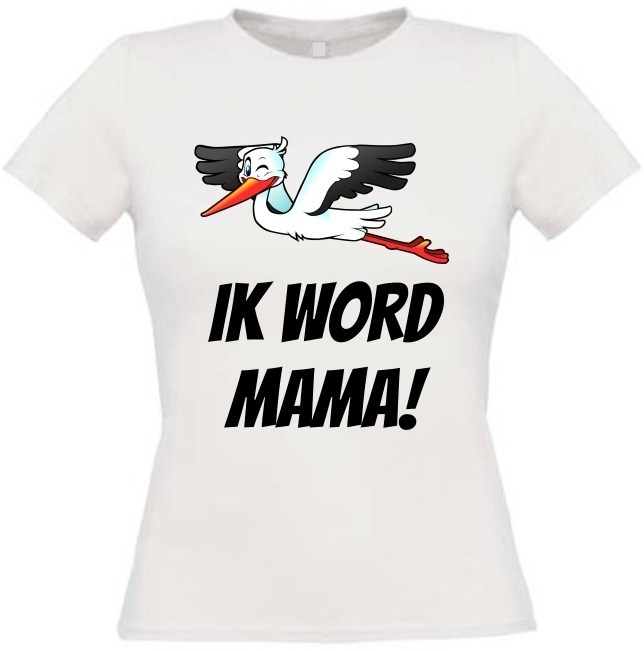 Ik word mama T-shirt