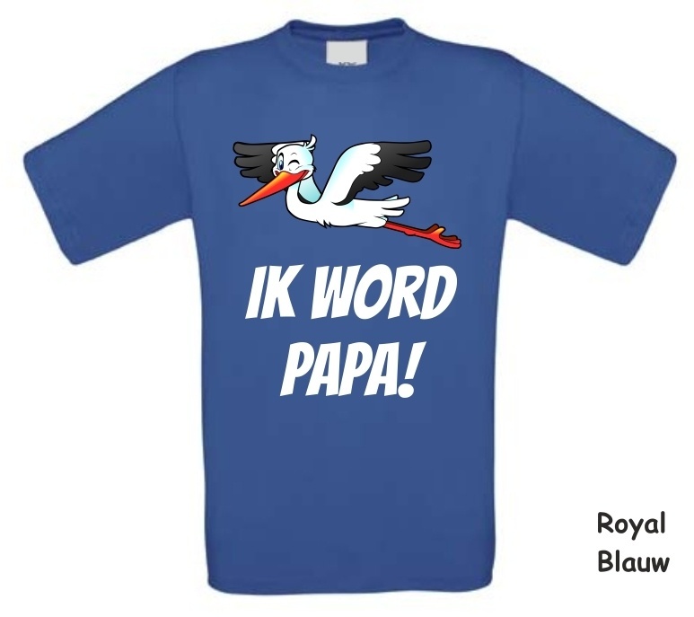 Ik word papa T-shirt