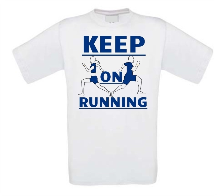 Keep on running shirt