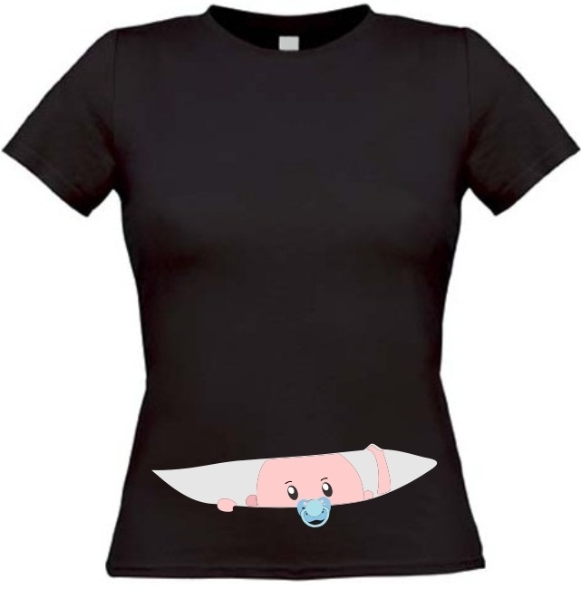 Kiekeboe T-shirt zwanger van een jongen