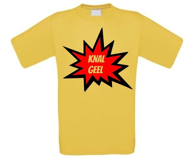 Knalgeel T-shirt