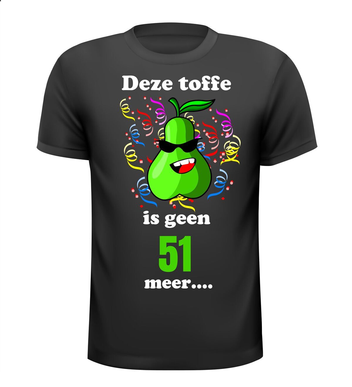 Leeftijd fun shirt 52 jaar toffe peer