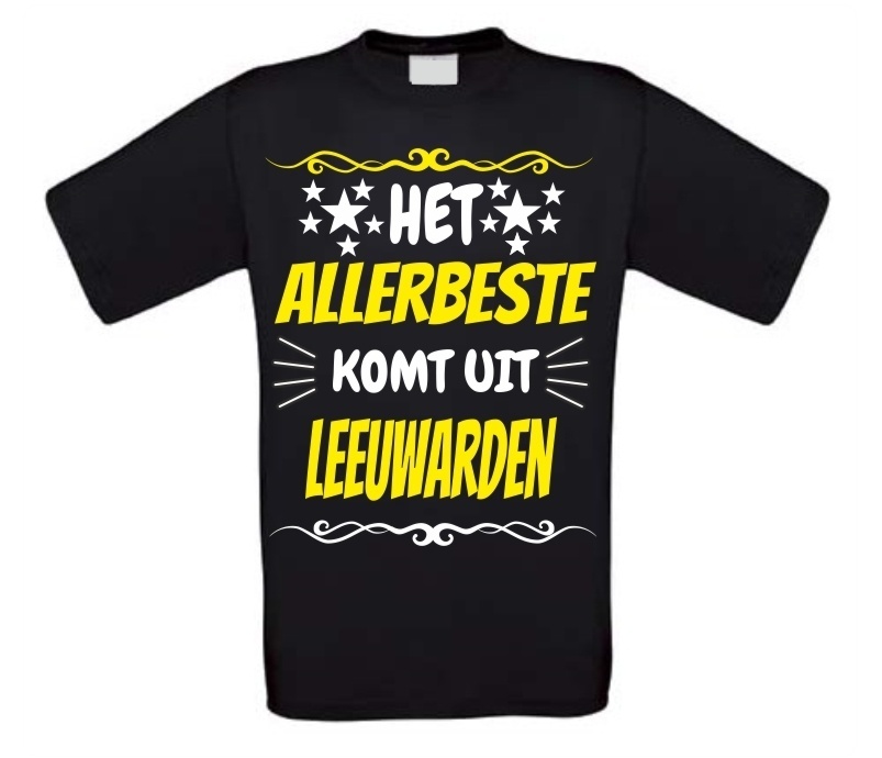 Leuk en grappig shirt Leeuwarden