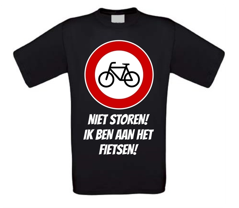 Leuk fiets T-shirt