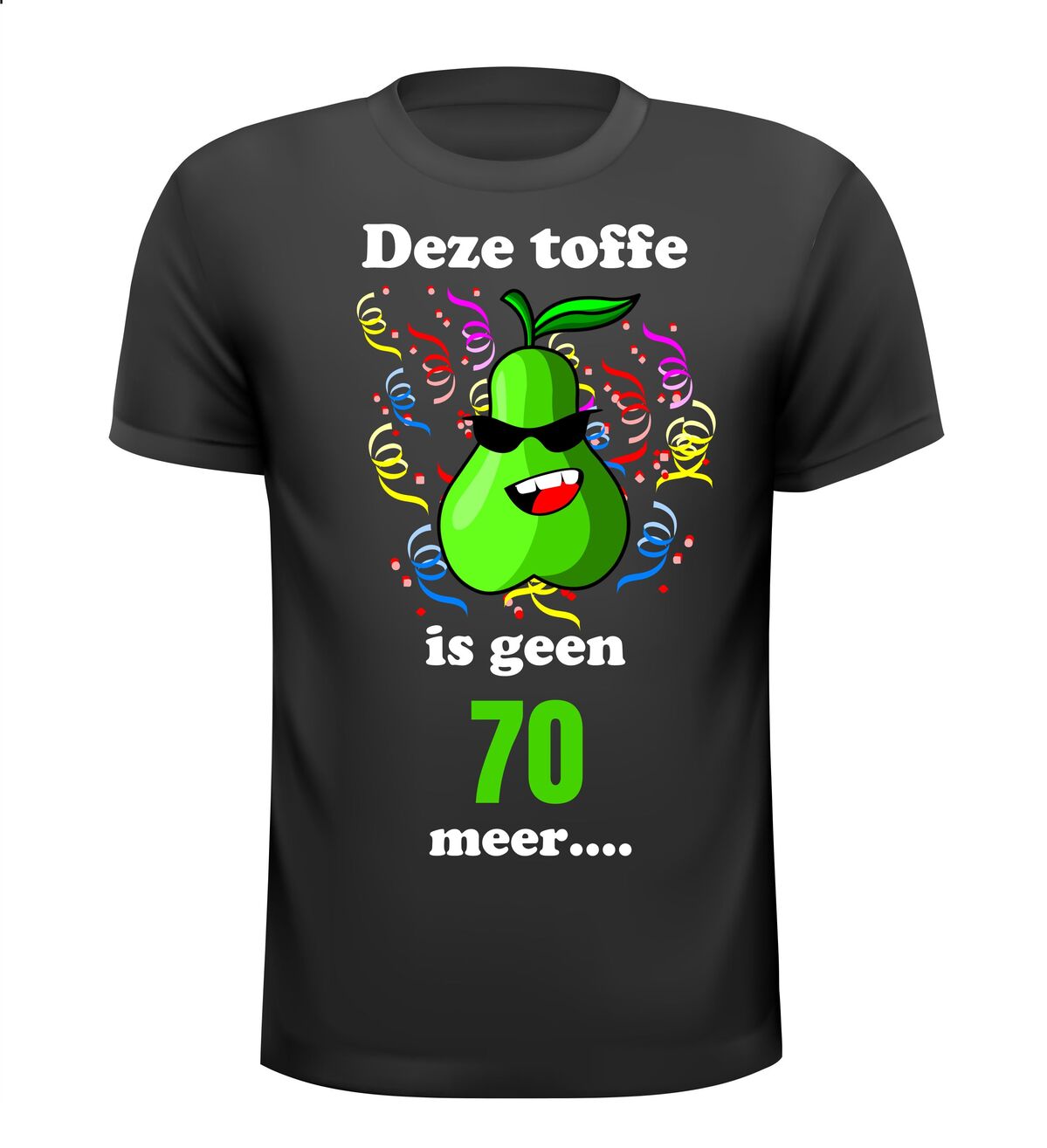 Leuk full colour shirt verjaardag 71 jaar