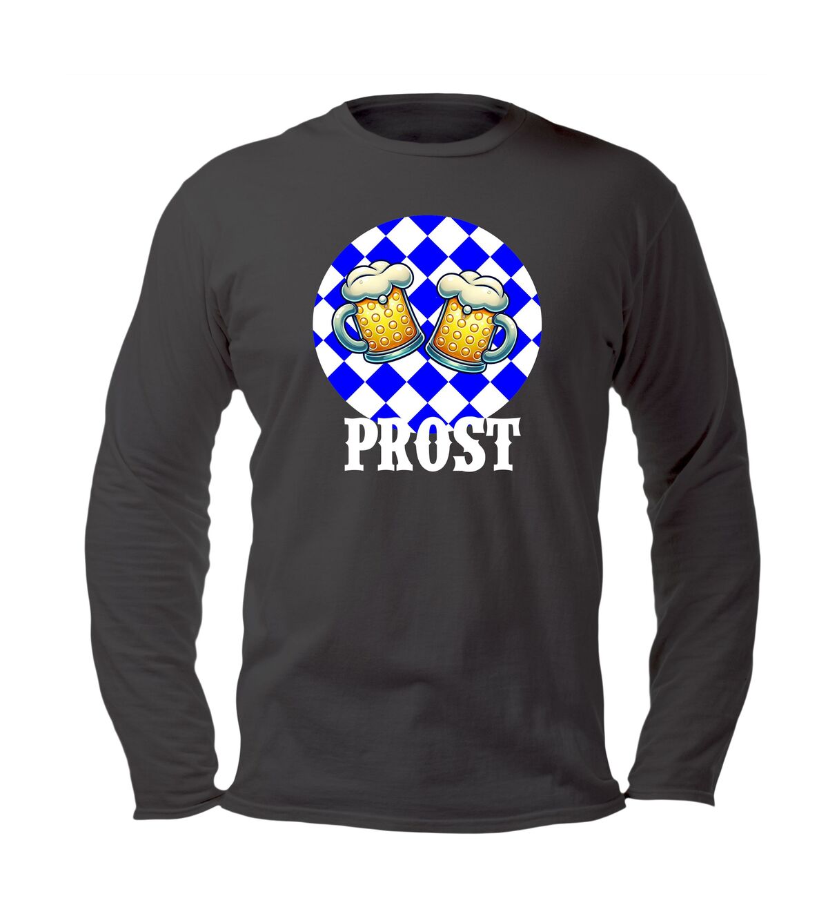 Oktoberfest proost T-shirt lange mouw