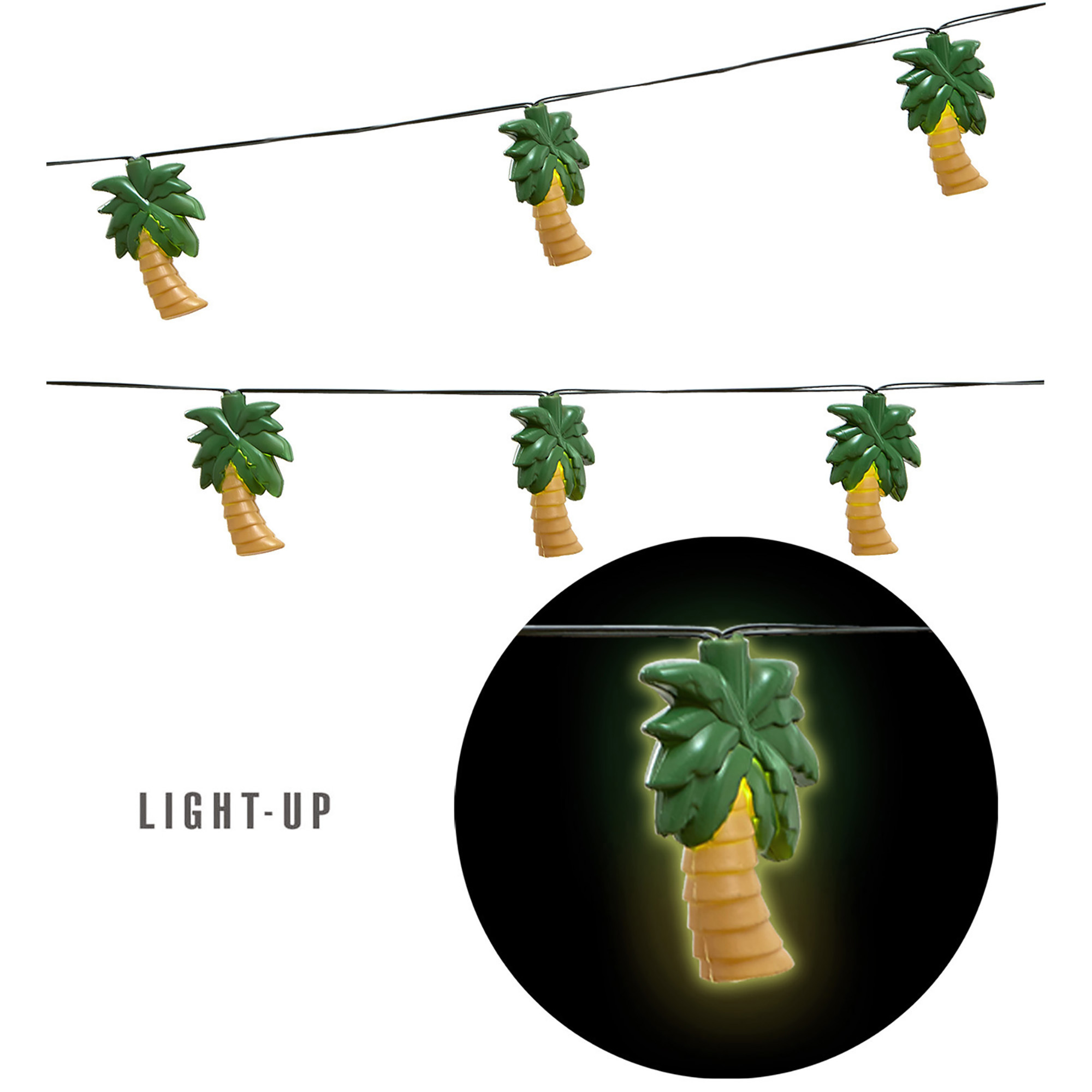 Palmboom lichtslinger verlichting 2,5 meter
