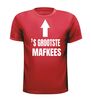 foto 4 's werelds grootste mafkees T-shirt