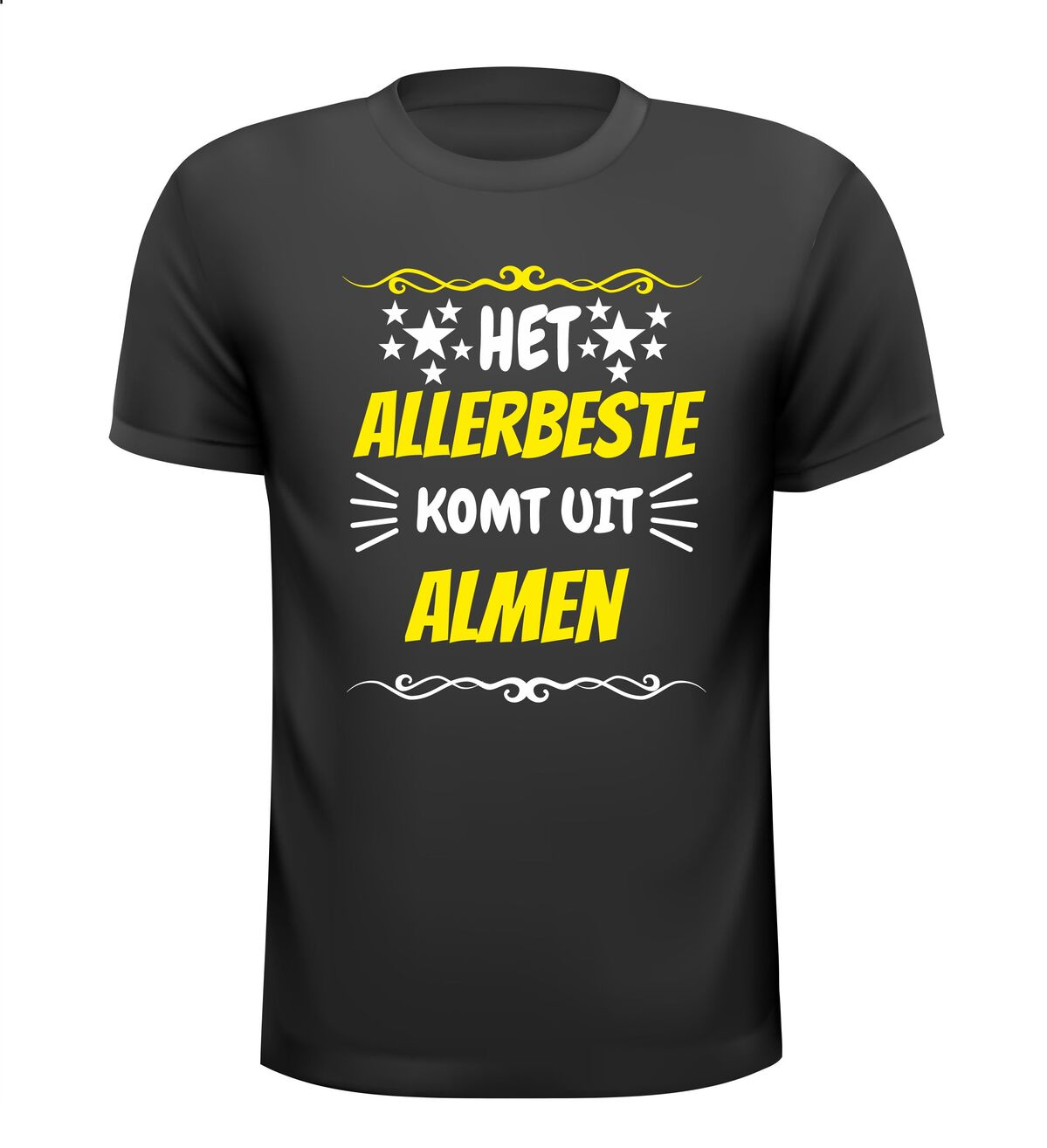 shirt allerbeste komt uit Almen