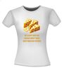 foto 14 T-shirt ik laat me de kaas niet van het brood eten