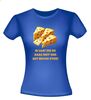 foto 6 T-shirt ik laat me de kaas niet van het brood eten