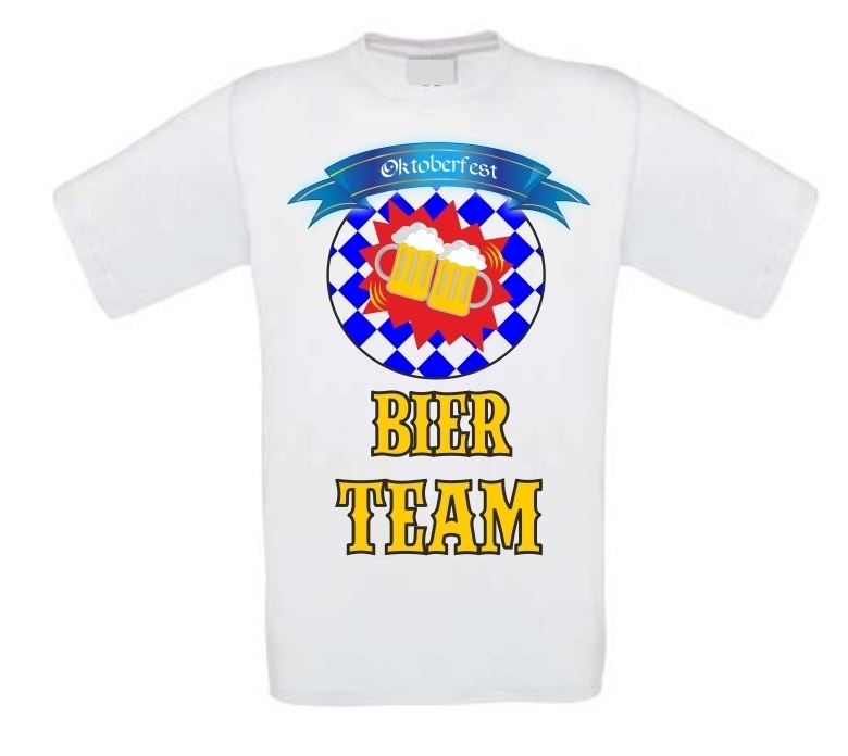 T-shirt Oktoberfest bier team