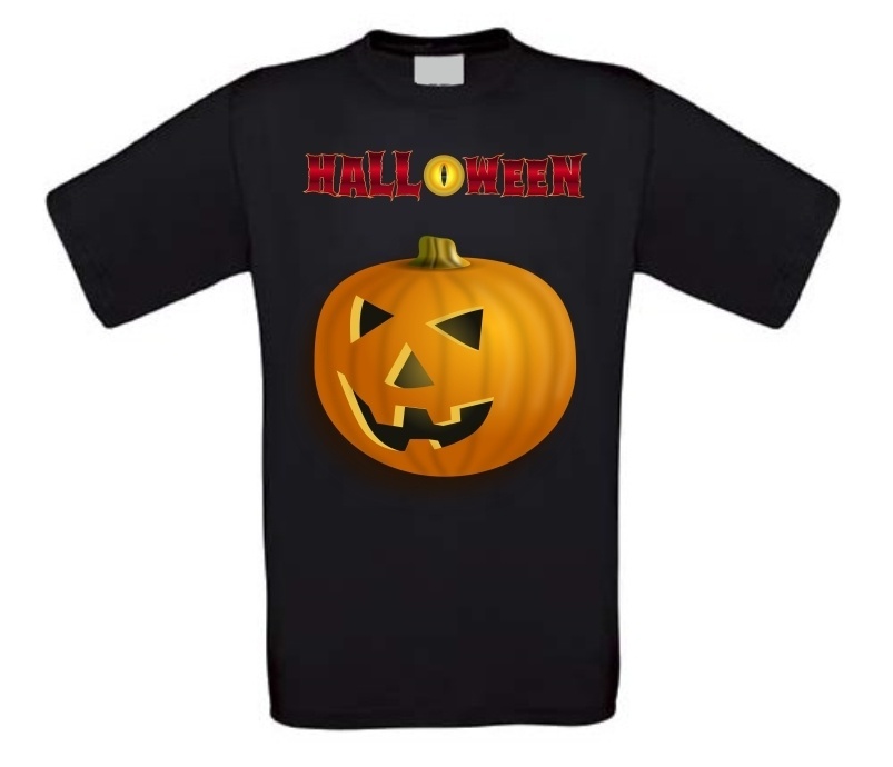 T-shirt Pompoen Halloween