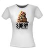 foto 4 T-shirt sorry Ik bak er niks van!