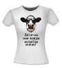 foto 2 T-shirt zullen we over koetjes en kalfjes praten?