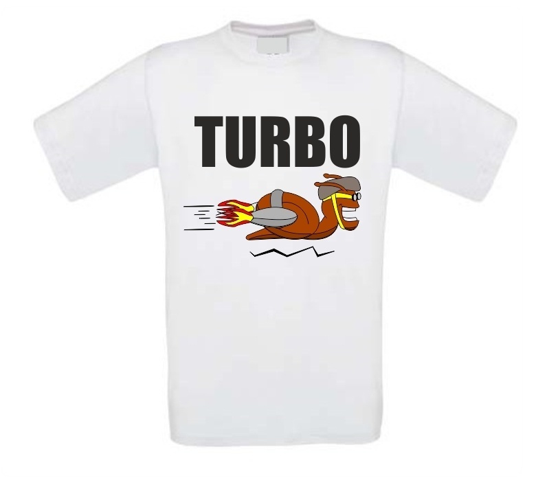 Turbo slak T-shirt