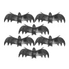 Vleermuizen decoratie zwart 13,5 cm halloween