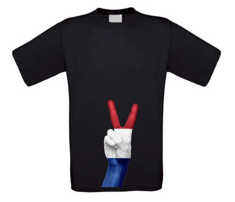 Vrede gebaar T-shirt