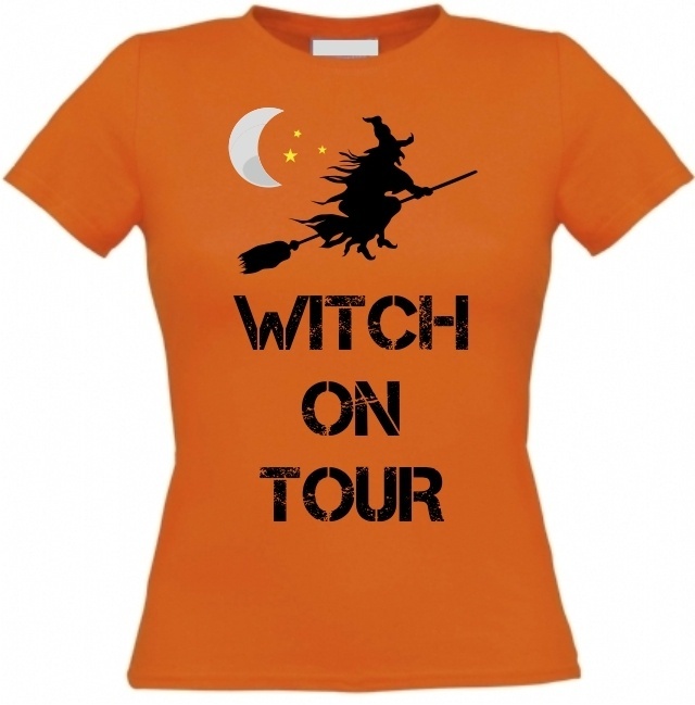 Witch on tour Halloween T-shirt