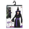 foto 2 Behekste zwart met paarse heksen jurk  dame