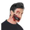 foto 3 Bloederige plak kaak zombie volwassen latex