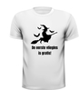 foto 3 De eerste vliegles gratis vliegende heks T-shirt