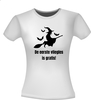 foto 4 De eerste vliegles gratis vliegende heks T-shirt