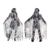 foto 3 Grijze lange cape griezel geest 