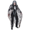 foto 5 Grijze lange cape griezel geest 