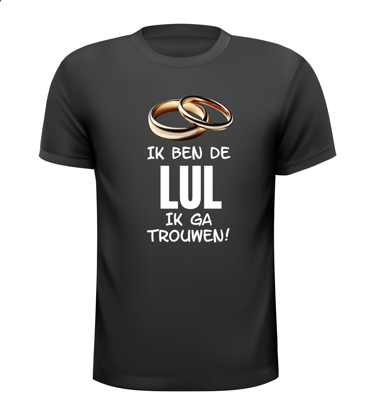 Ik ben de lul ik ga trouwen T-shirt