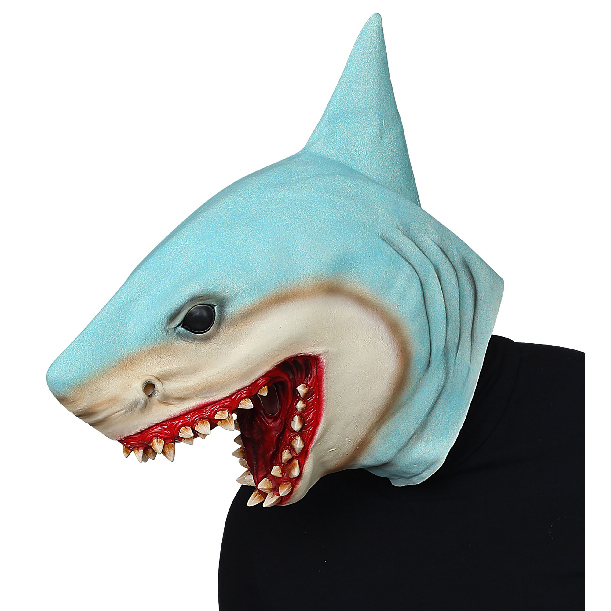 Masker hongerige haai shark bite
