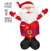 foto 1 Mega grote opblaasbare grote kerstman 3 meter met verlichting