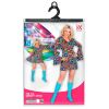 foto 5 Retro disco groovy jurk style  kleurrijke print