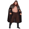 foto 5 Ruige bruine middeleeuwse viking cape nep bont
