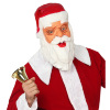 foto 2 Volwassen kerstman masker realistische santa claus look voor de feestdagen