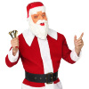 foto 3 Volwassen kerstman masker realistische santa claus look voor de feestdagen