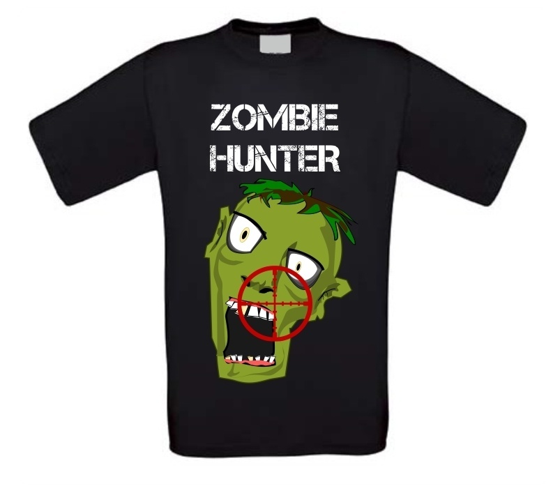 zombie hunter T-shirt