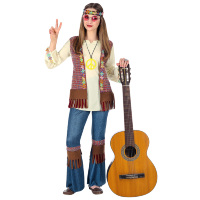 Zomerse Hippie outfit meisje love and peace Zomerse Hippie outfit meisje love and peace