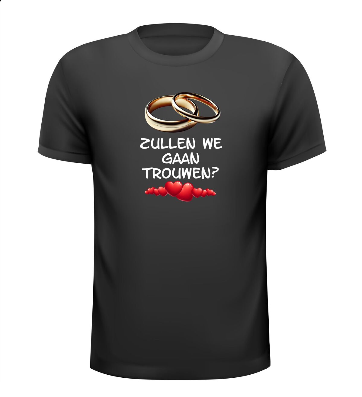 Zullen we gaan trouwen T-shirt