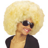 Afro pruik blond jimmy