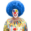 foto 3 Afro pruik Groovy blauw met extra krul disco