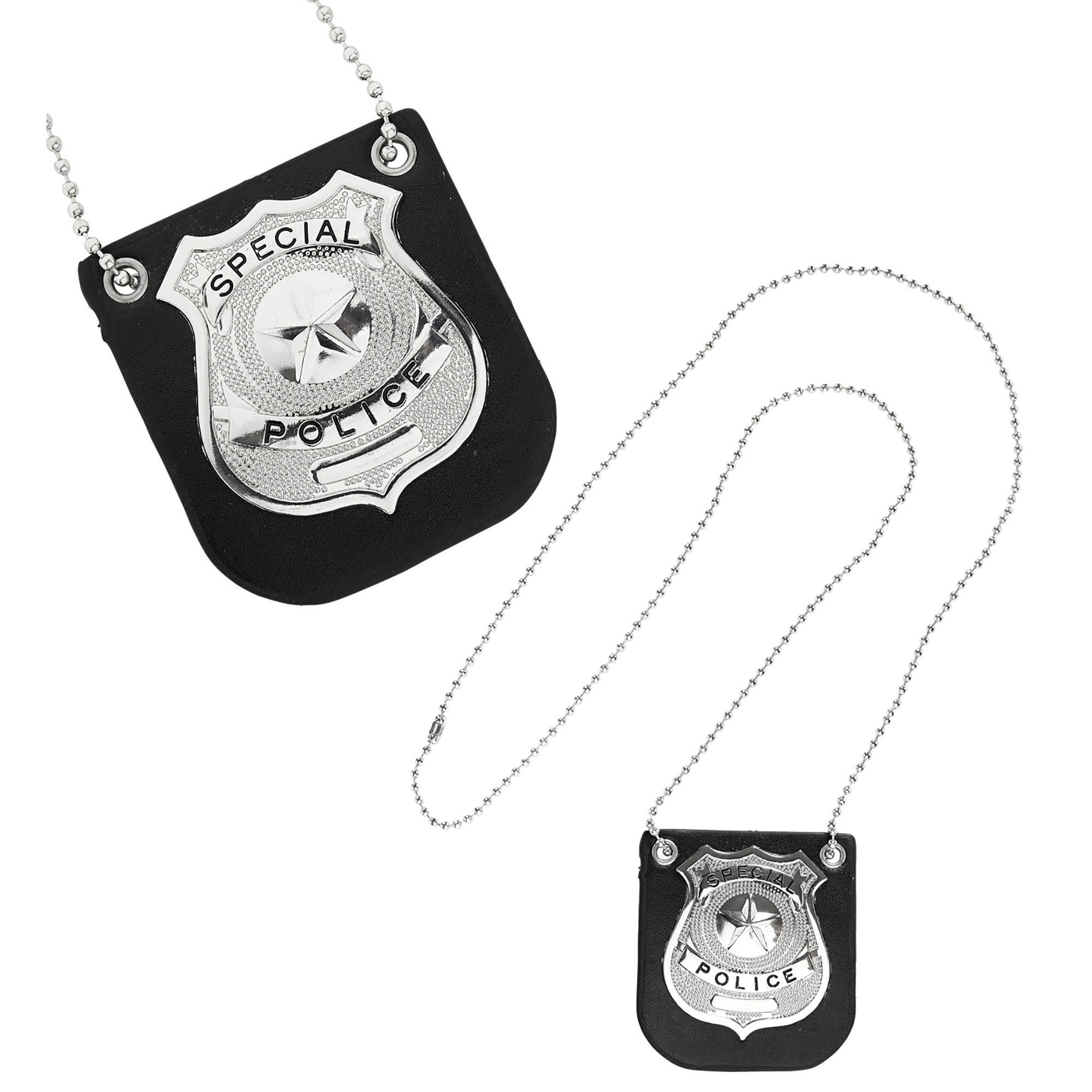 Badge politie met klem mr arrest