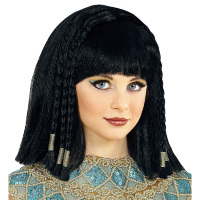 Cleopatra pruik gevlochten haar kind Cleopatra pruik gevlochten haar kind