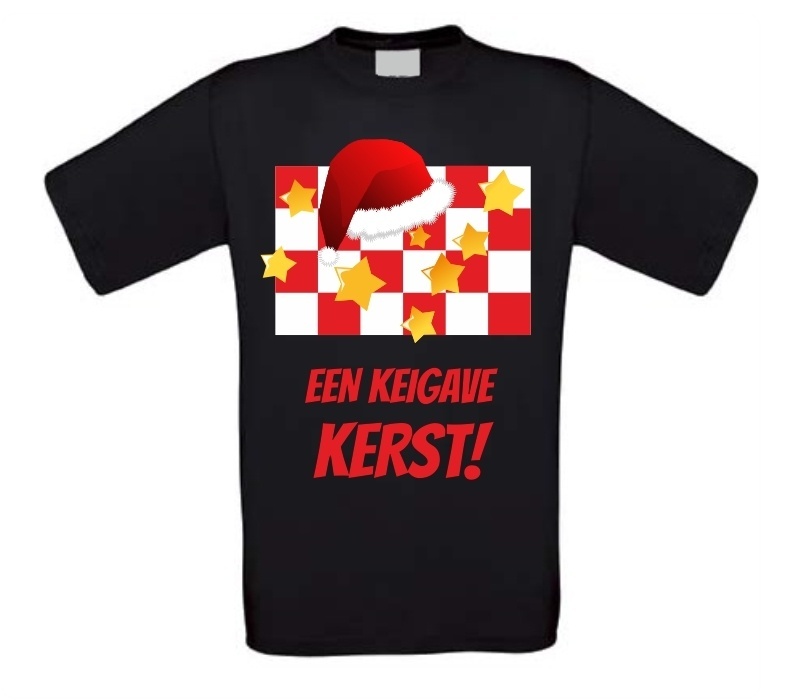 Een keigave kerst T-shirt Brabant