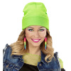 foto 2 Fel groene muts neon groen beanie