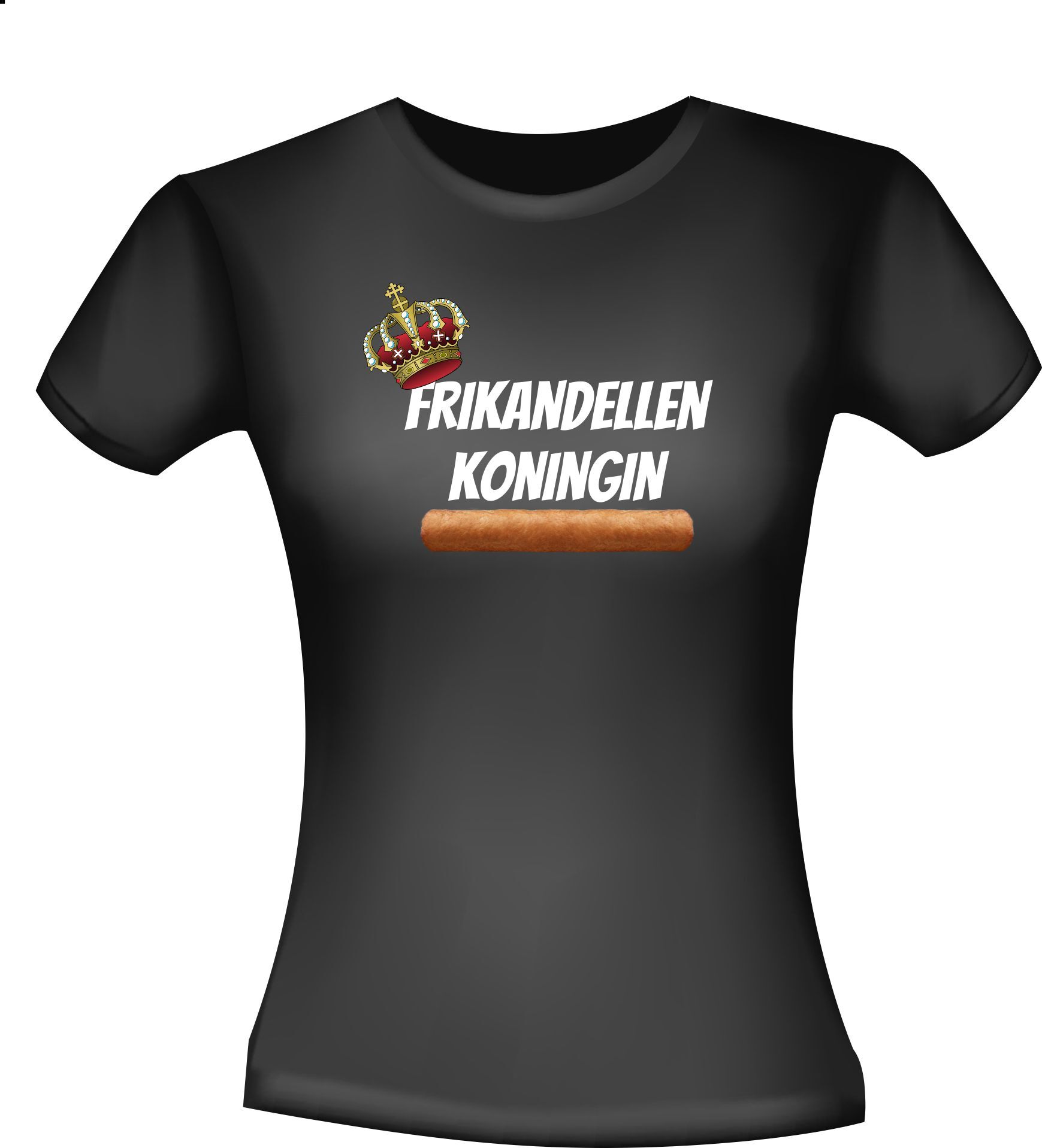 Frikandellen koningin T-shirt
