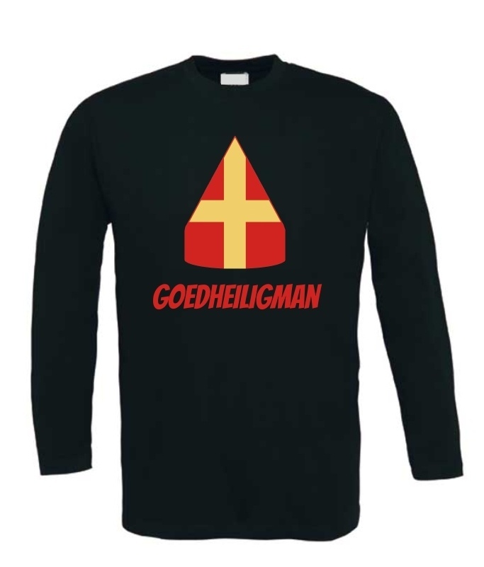 Goedheiligman T-shirt langemouw